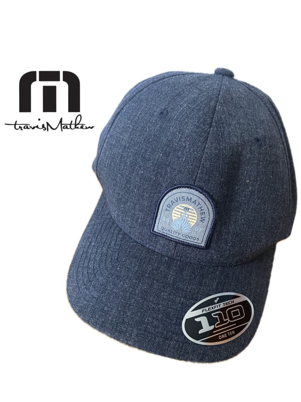 NWT TravisMathew Agave Festival Snapback Flexfit Yupoong Blues Golf Hat 1MY212